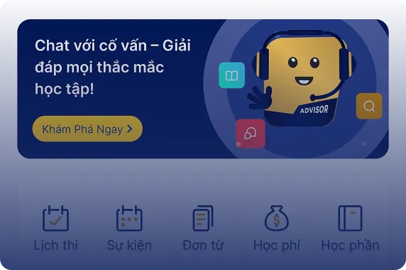 Cố vấn học tập đồng hành xuyên suốt lộ trình